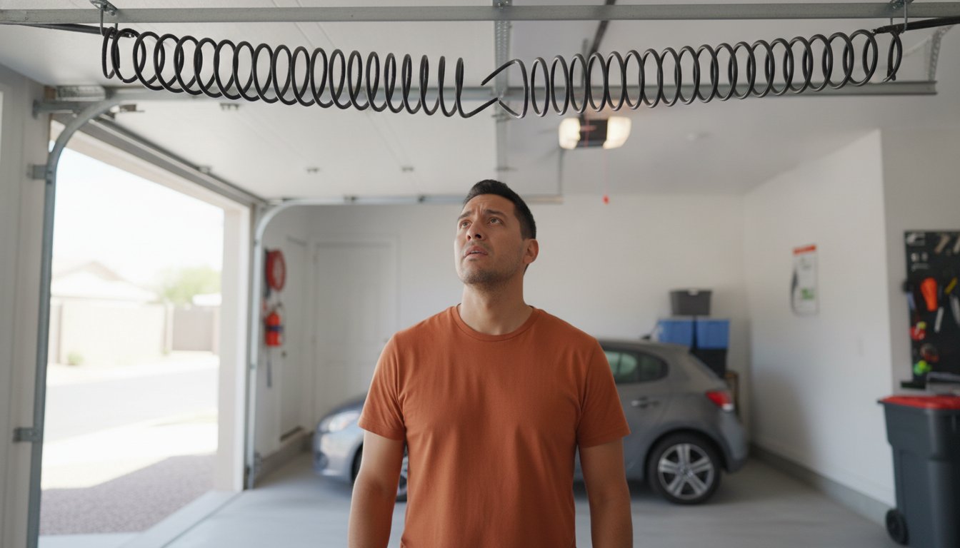 How to Know if Your Garage Door Spring is Broken: A Homeowner's Checklist