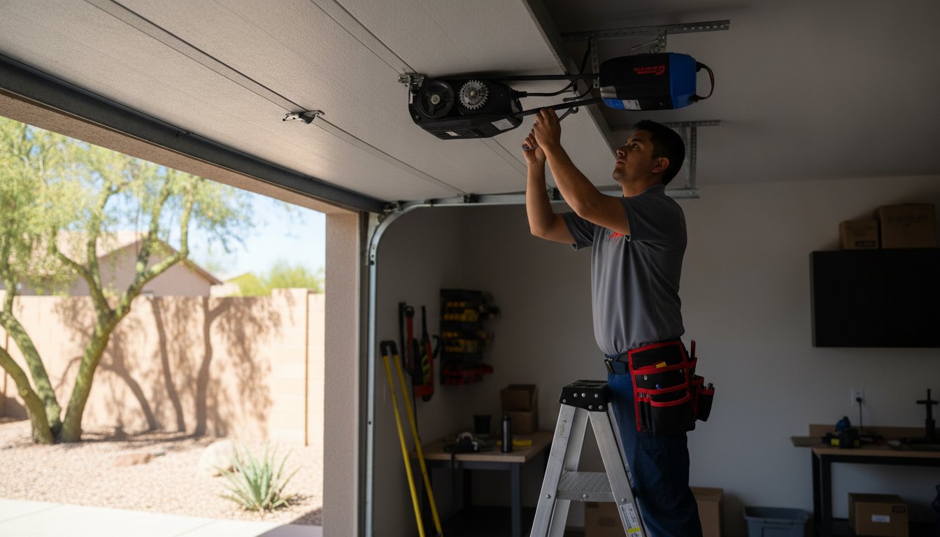 New Garage Door Opener Installation: The Complete 2026 Guide for Phoenix Homeowners