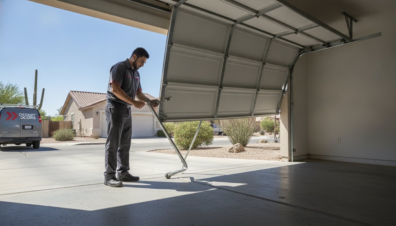 Garage Door Off Track Repair Phoenix: A Homeowner’s Safety & Fix Guide