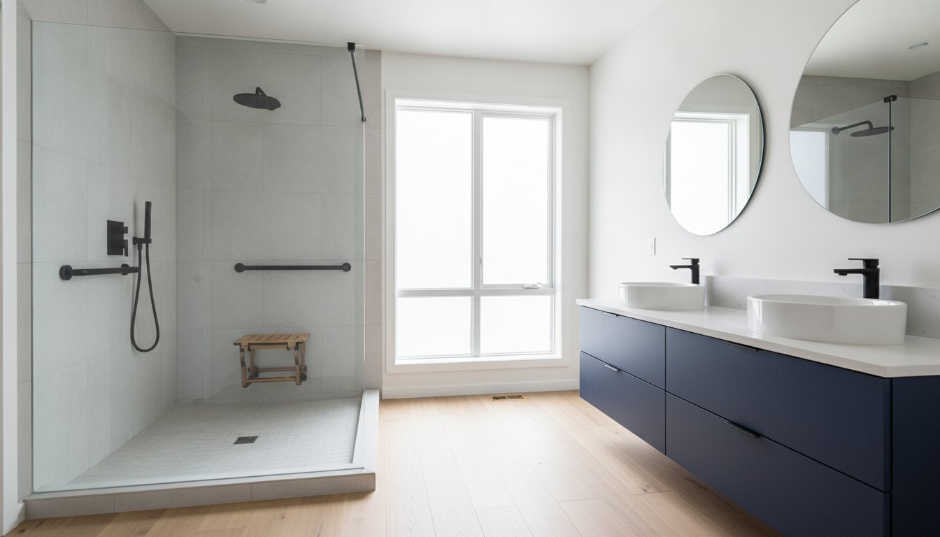 Roll-In Shower Dimensions for Wheelchair Access: A Design Guide for Home Independence