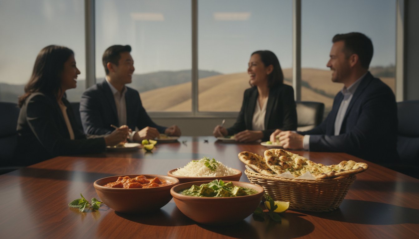 Indian Food Delivery to San Ramon Business Parks: Authentic Office Lunch Solutions