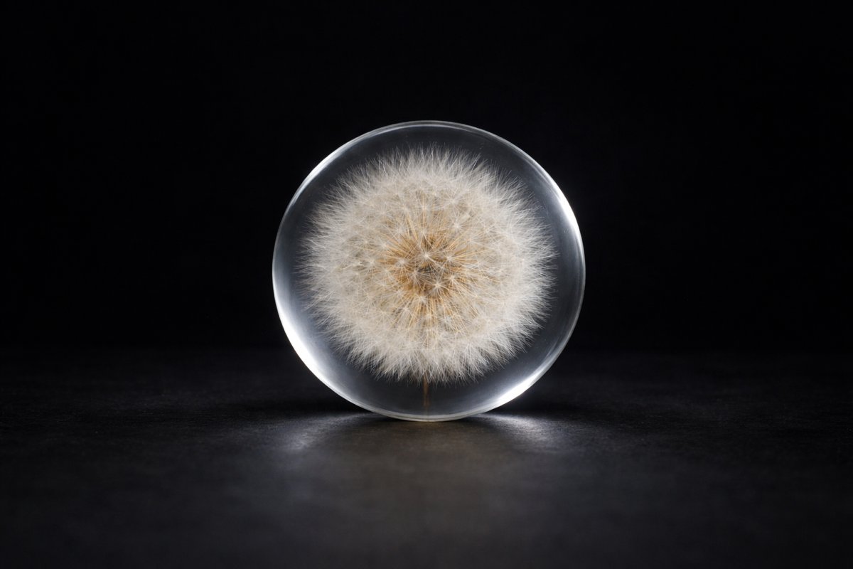 The Delicate Botanical Keepsake: A Philosophy of Preserved Stillness