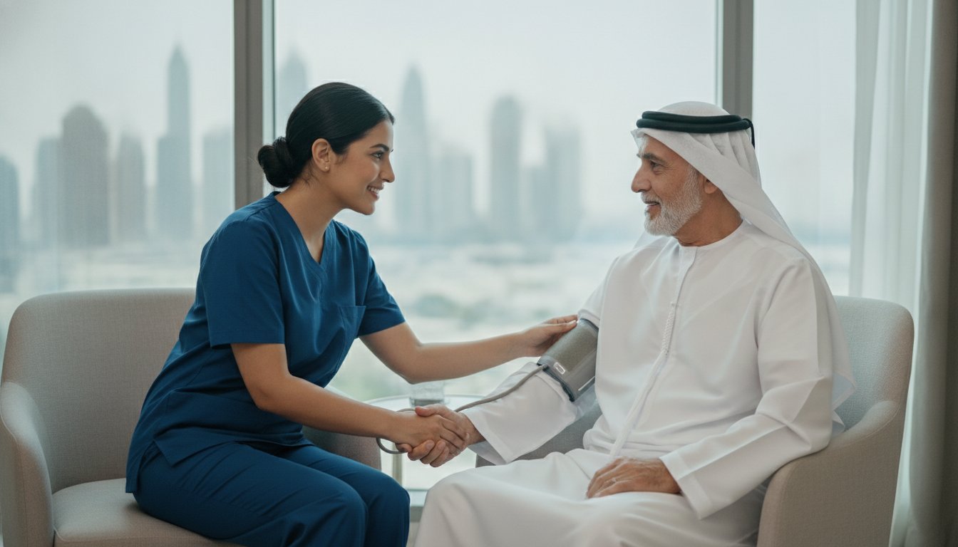 Senior Citizen Health Checkup Package Dubai: Your 2026 Guide to At-Home Wellness