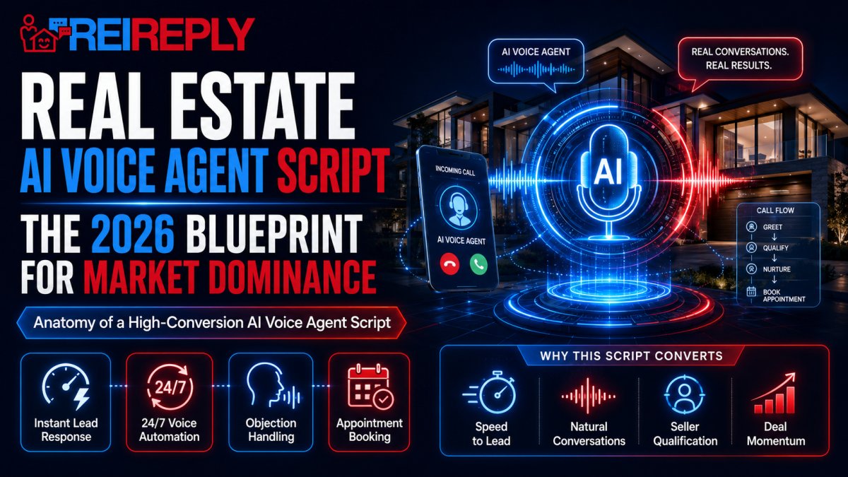 Real Estate AI Voice Agent Script: The 2026 Blueprint for Market Dominance