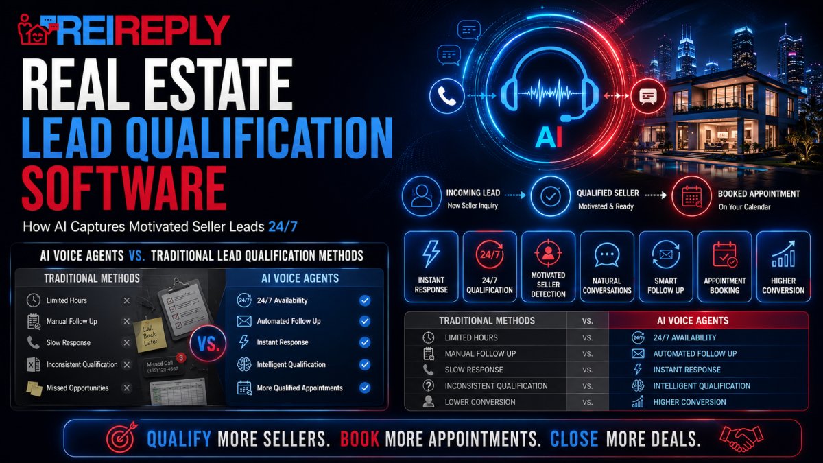 Real Estate Lead Qualification Software: Turn More Seller Leads Into Deals With AI