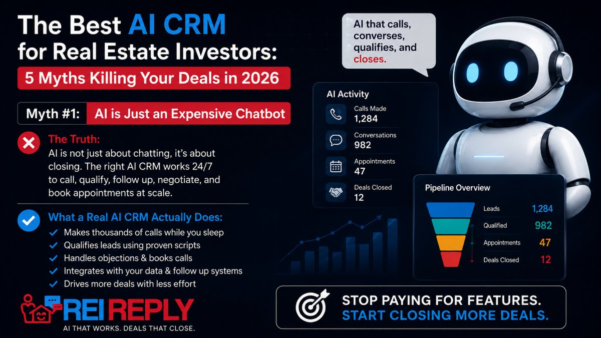 The Best AI CRM for Real Estate Investors: 5 Myths Killing Your Deals in 2026