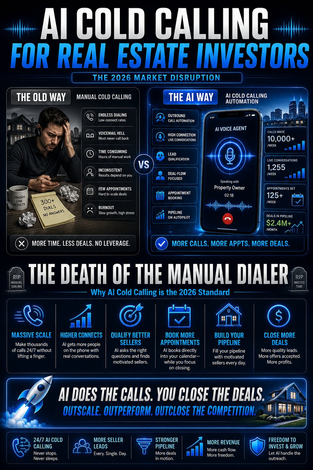 AI Cold Calling for Real Estate Investors: The 2026 Market Disruption
