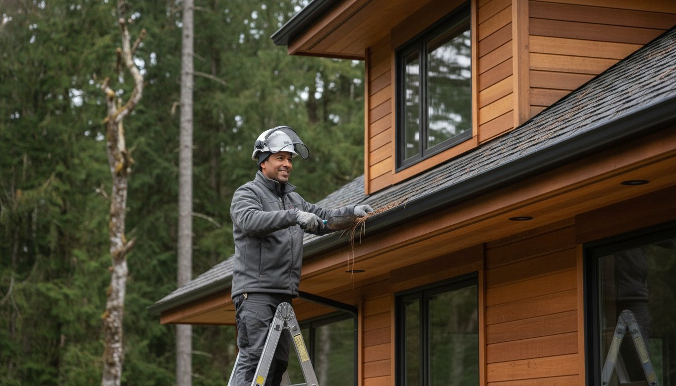 Best Time to Clean Gutters on Vancouver Island: A 2026 Homeowner's Guide