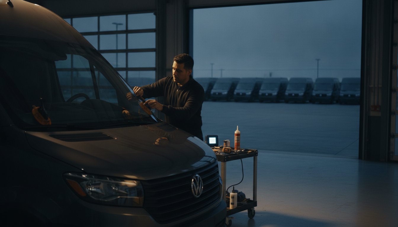 Strategic Fleet Glass Repair Program: A 2026 Guide for Fleet Managers