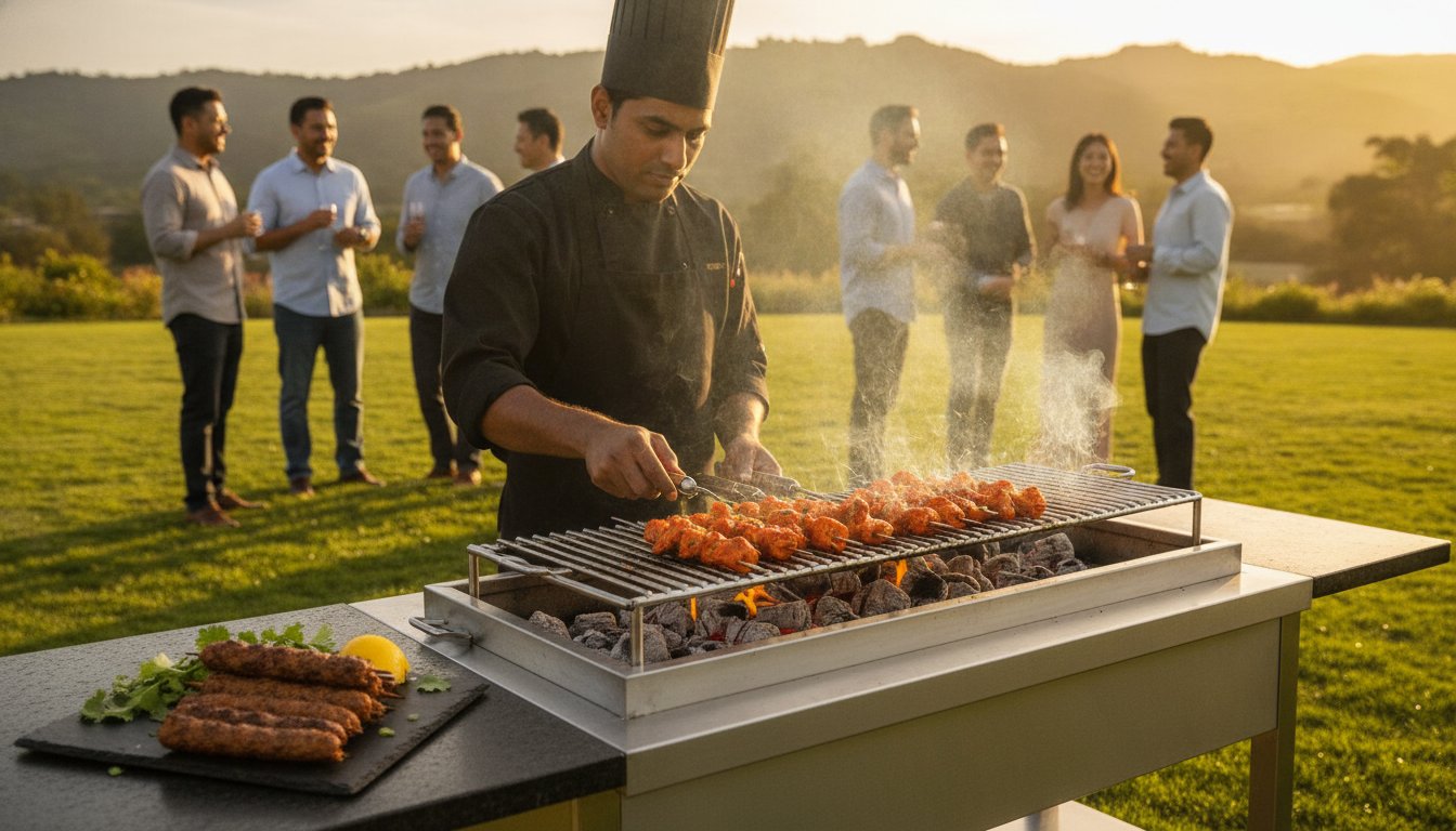 Live Grill Catering for Party in San Ramon: Elevate Your Event with Sizzling Flavors