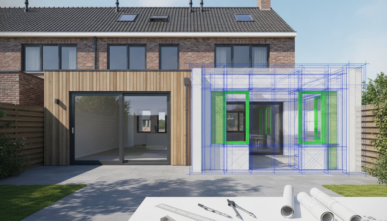 Subsidie voor een uitbouw in 2026: alles over de isde en financiële extra's