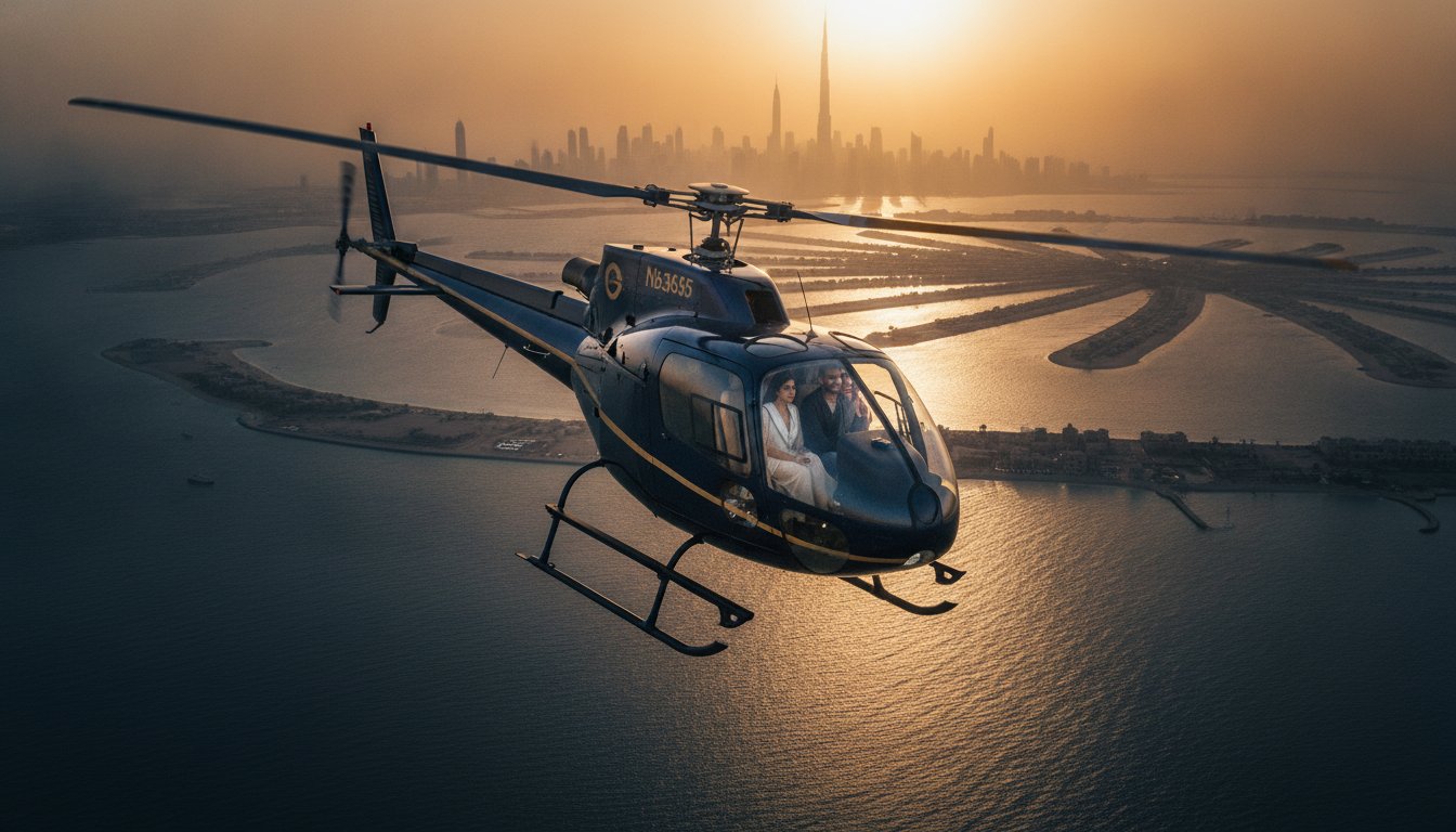 The Ultimate Roundup of Helicopter Sightseeing Tours in the UAE for 2026