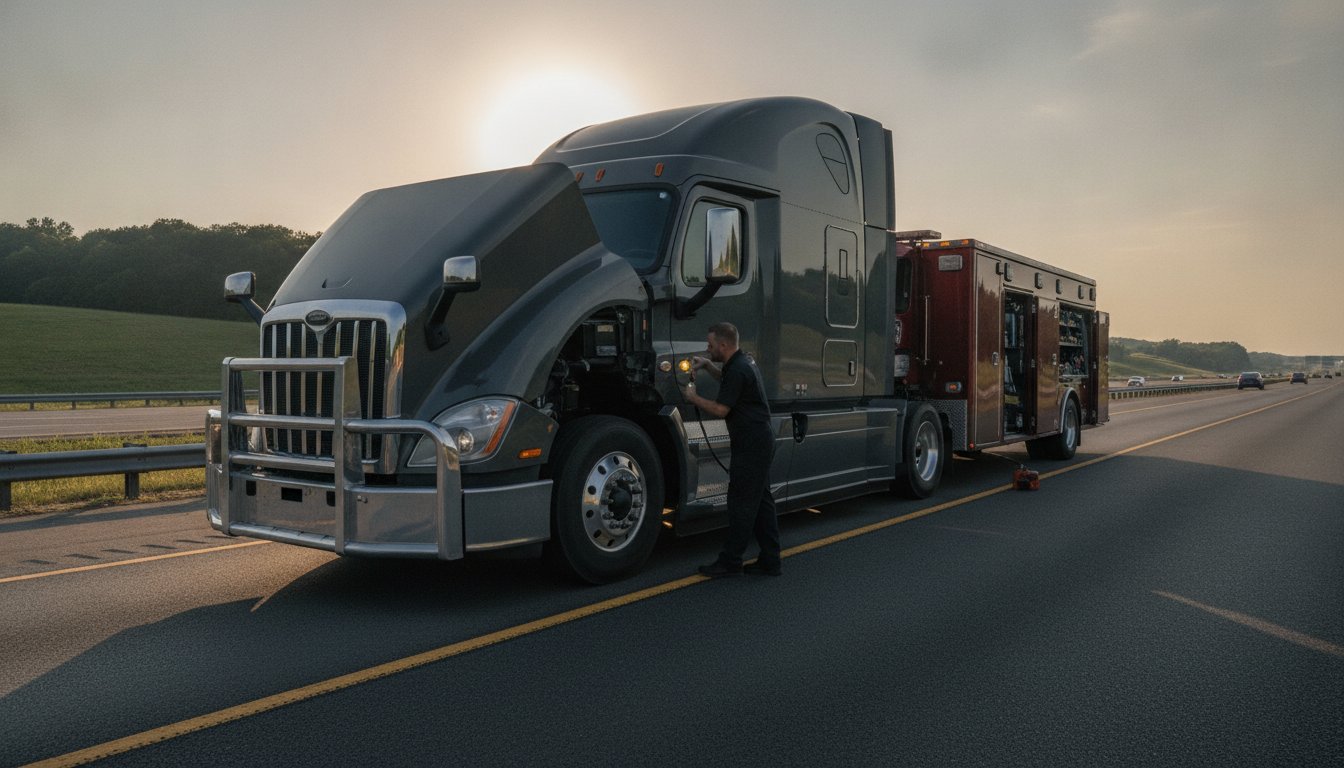 24/7 Roadside Assistance for Semi Trucks: Fast Support in Clarksville & Beyond