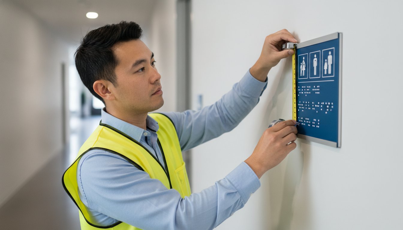 Braille Signs for Apartments: A Builder’s Guide to NCC Compliance