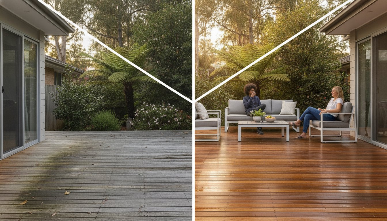 Expert Deck Cleaning Melbourne: Restore Your Timber Entertainment Area