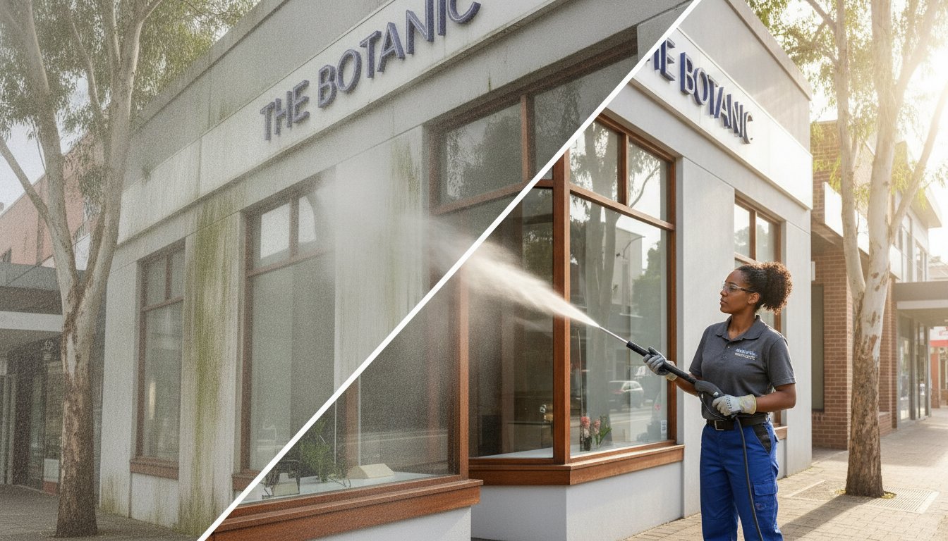 Professional Shopfront Cleaning Melbourne: Boost Your Business Curb Appeal