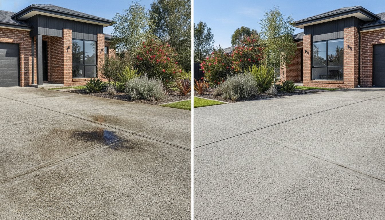 Why Professional Concrete Cleaning Melbourne Boosts Property Value & Longevity