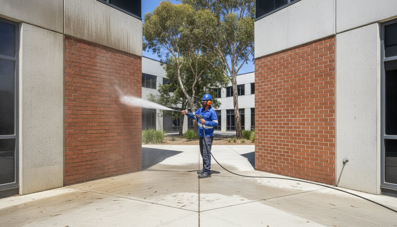 Commercial Pressure Washing Melbourne: The 2026 Business Asset Protection Guide