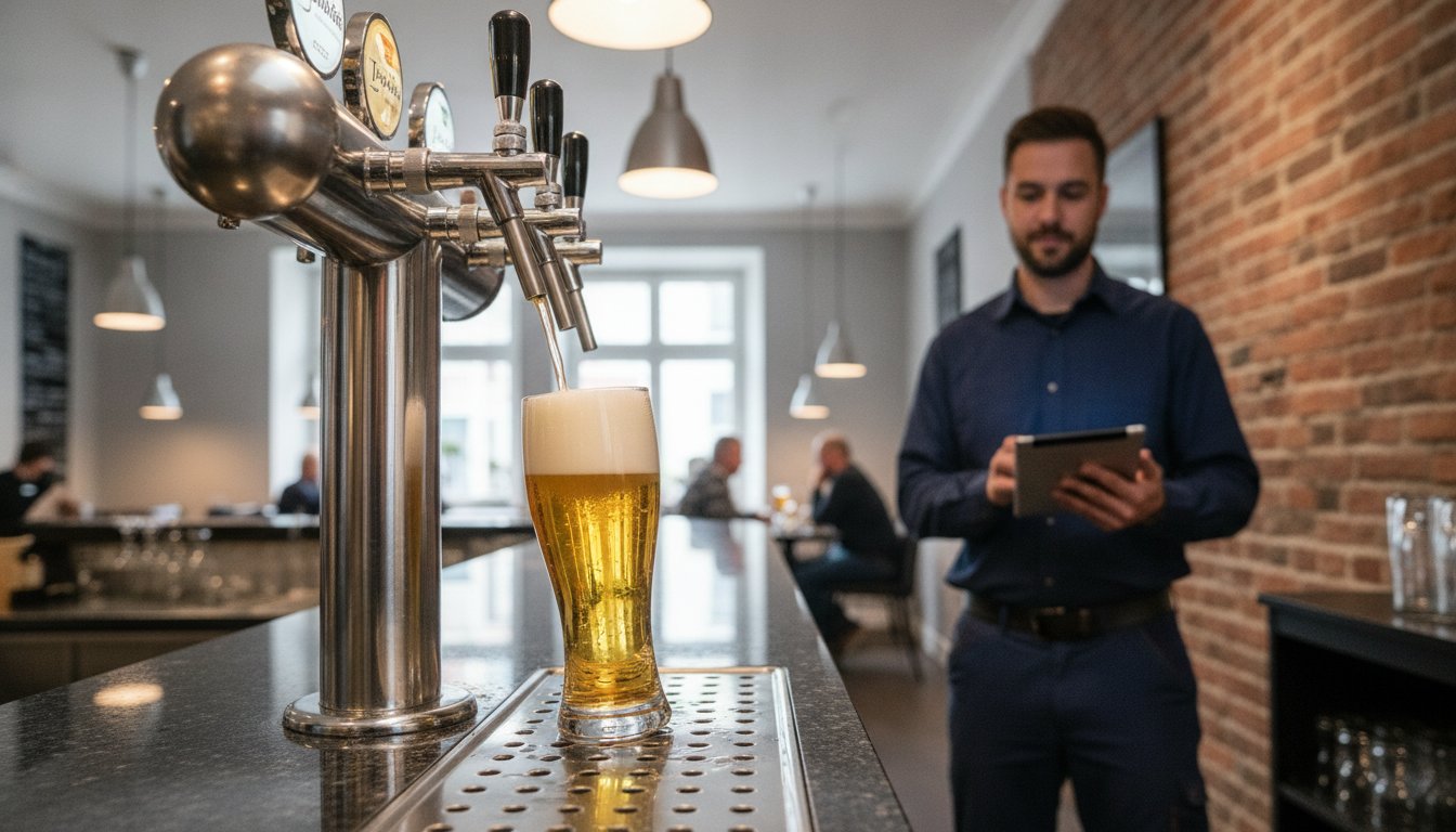 Bierleitungsreinigung 2026: Kosten für Gastronomen