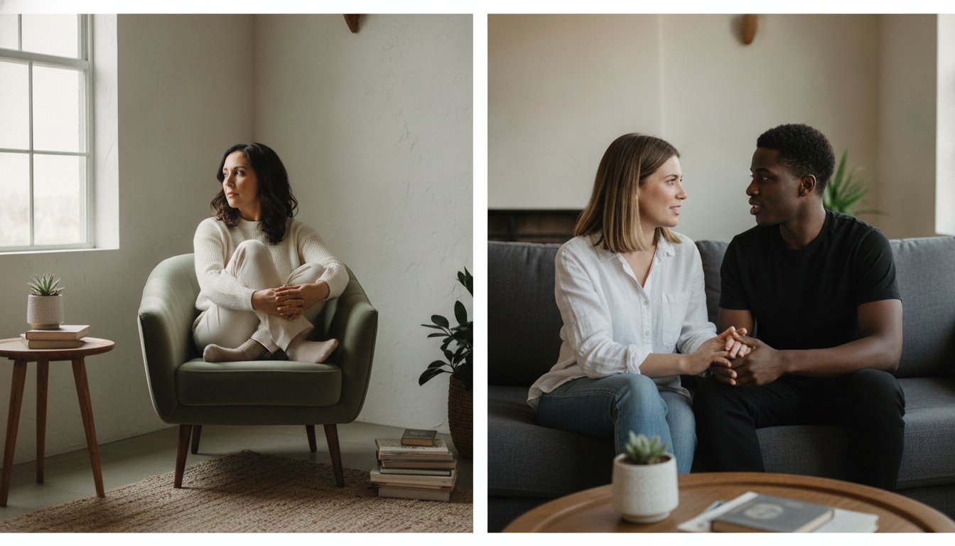 Individual vs Couples Counseling: Which Path is Right for Your Growth?