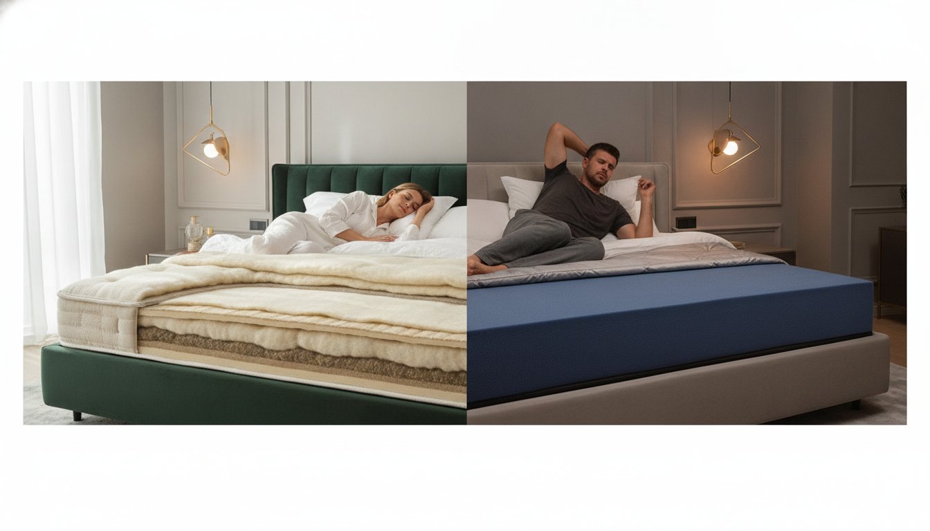 Natural Fibre Mattress vs Foam: Myth-Busting Your Sleep in 2026
