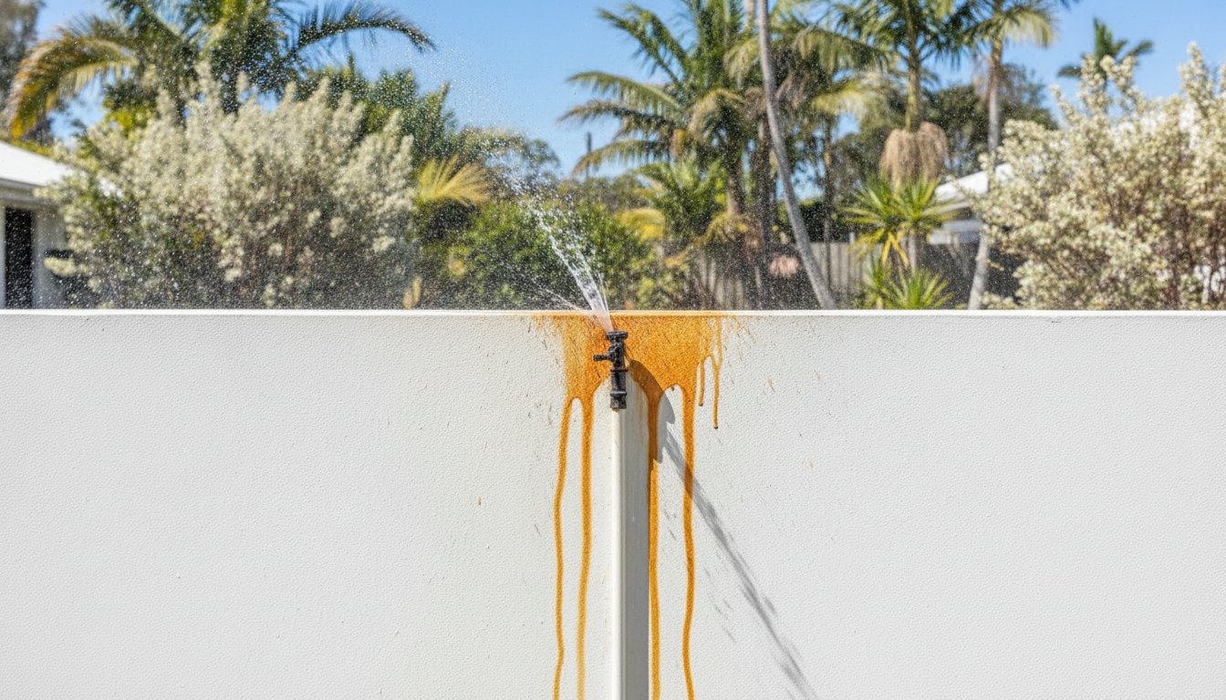 What Causes Bore Water Stains? A Guide for Sunshine Coast Homeowners