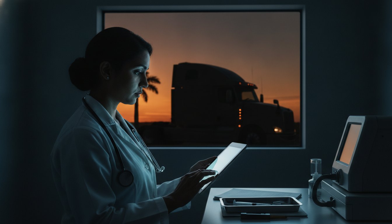 DOT Physical Sleep Apnea Florida: Requirements and Compliance Guide 2026
