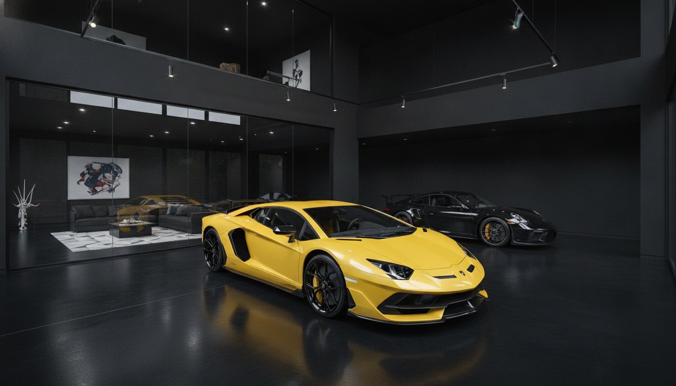 Luxury Residential Real Estate: The Collector’s Guide to Showroom Garage Homes