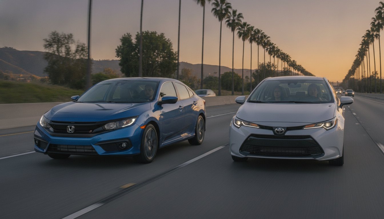 Used Honda Civic vs. Toyota Corolla: Which Is Better for Fullerton Drivers?