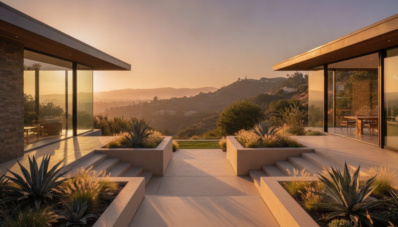 Custom Concrete Work Outdoor: Transforming Los Angeles Landscapes