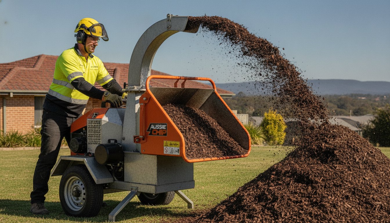 Mulching Services Wollongong: The 2026 Guide to On-Site Wood Chipping & Soil Health