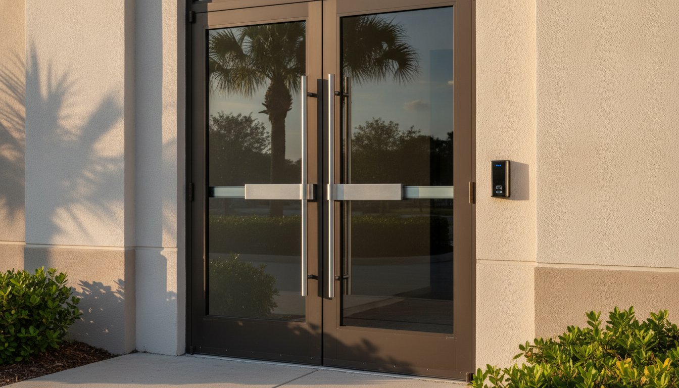 Commercial Door Hardware in Naples, FL: Local Standards and Security Guide