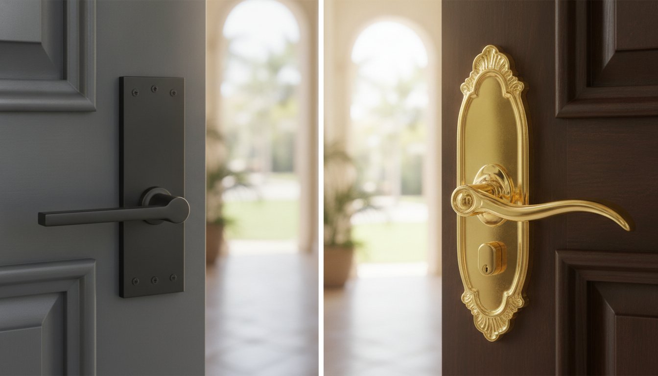 Emtek vs. Baldwin Door Hardware: Which Luxury Brand Is Right for Your Naples Home?