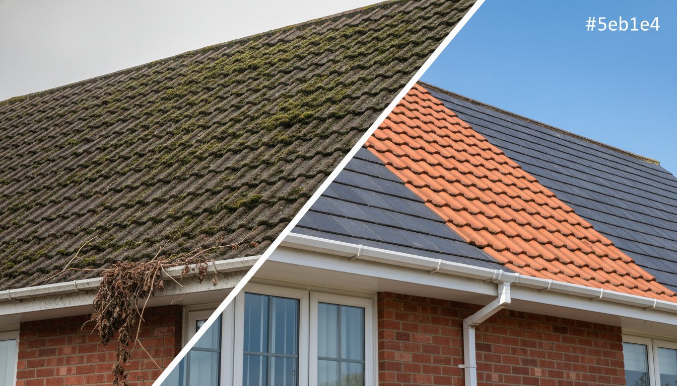 Roof Cleaning Cost in the UK: What to Expect for Your West Midlands Home in 2026