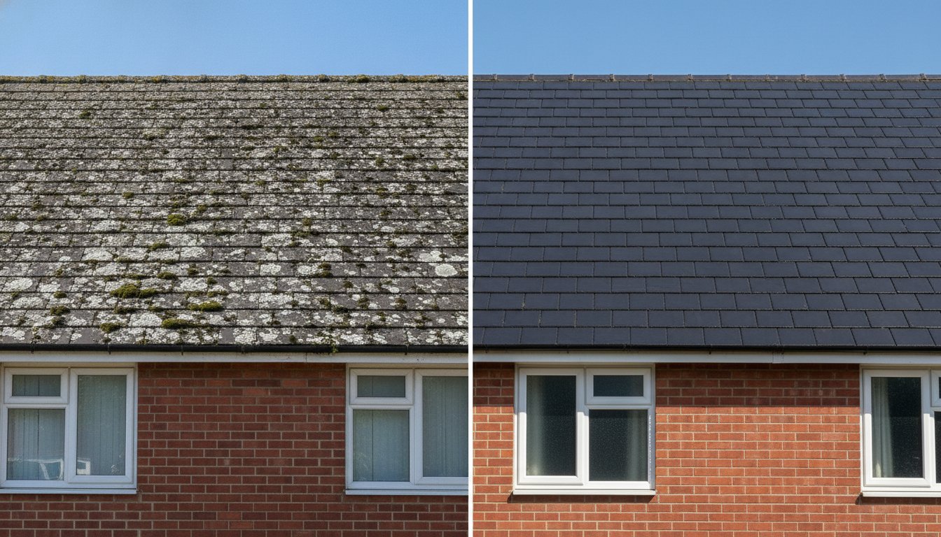 Roof Lichen Removal: How to Restore Your Roof Tiles in 2026