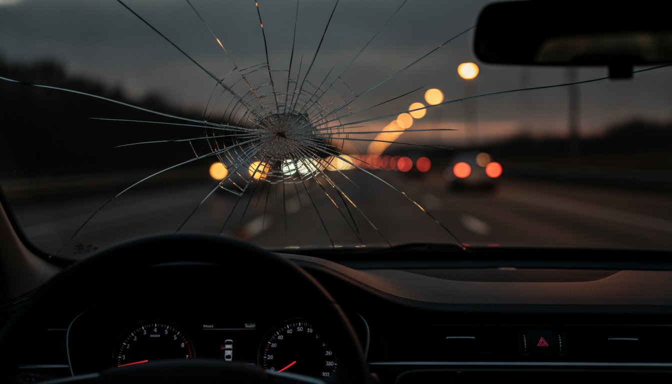 Is It Safe to Drive With a Cracked Windshield? Risk Assessment & Safety Standards