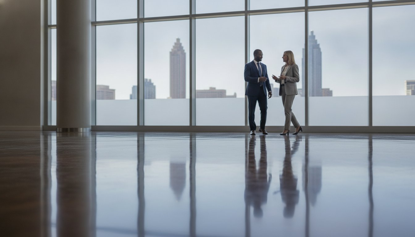 Concrete Floor Staining Near Me: The Professional Standard for Atlanta Commercial Spaces