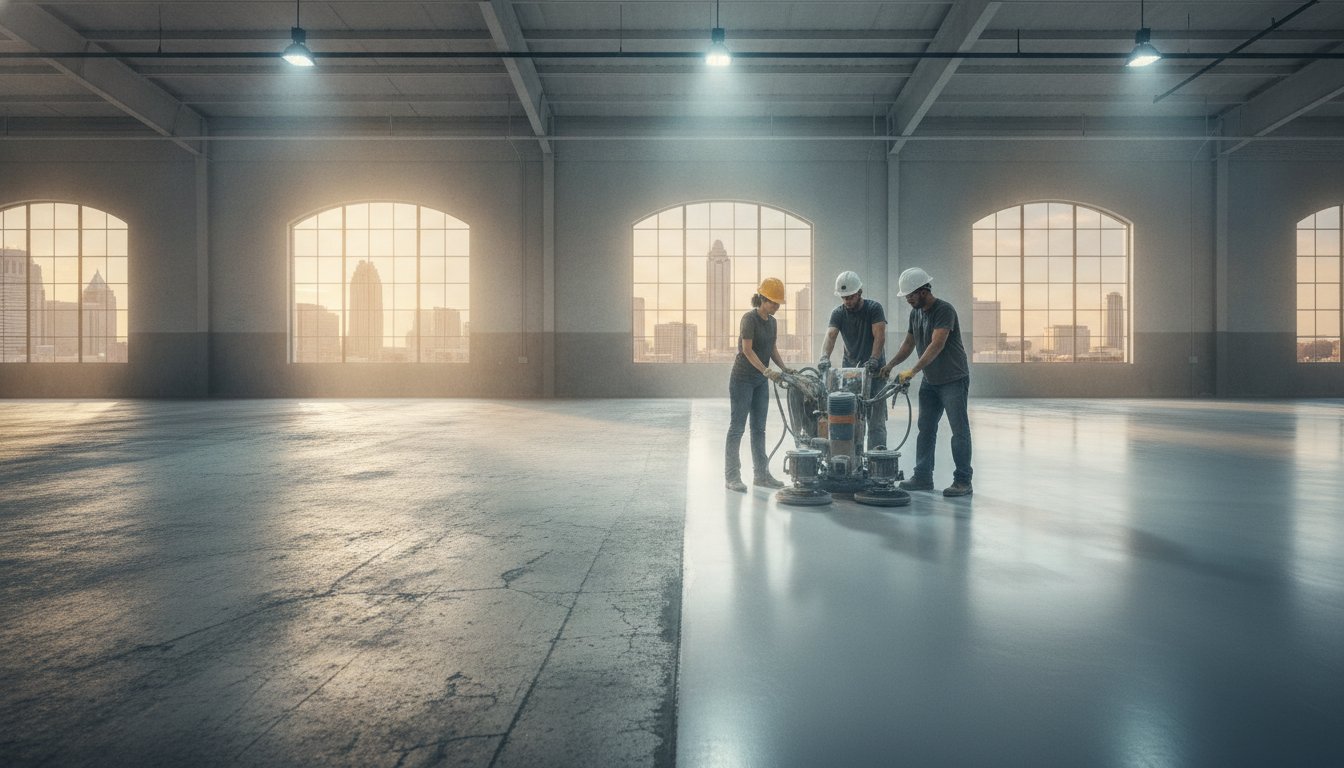 Concrete Floor Restoration Atlanta: The Definitive Guide for Commercial Facilities
