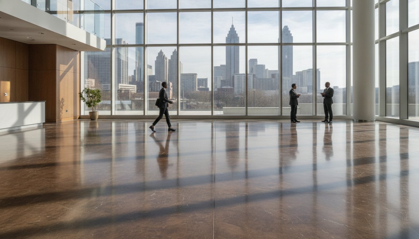 Stained Concrete Floors Atlanta: The 2026 Professional Guide to High-Performance Commercial Aesthetics