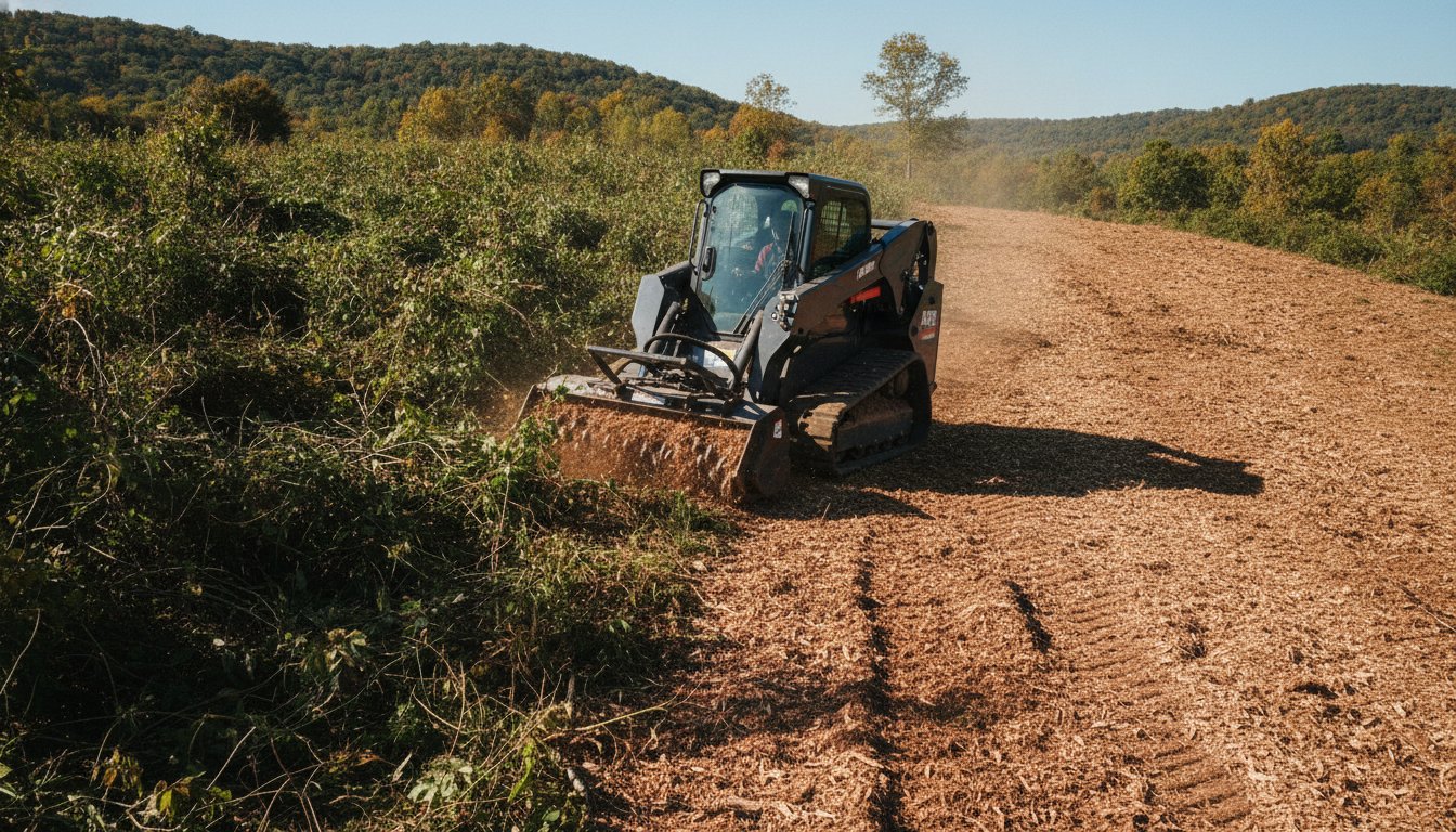 Forestry Mulching for Erosion Control: A Landowner’s Guide to Soil Stability