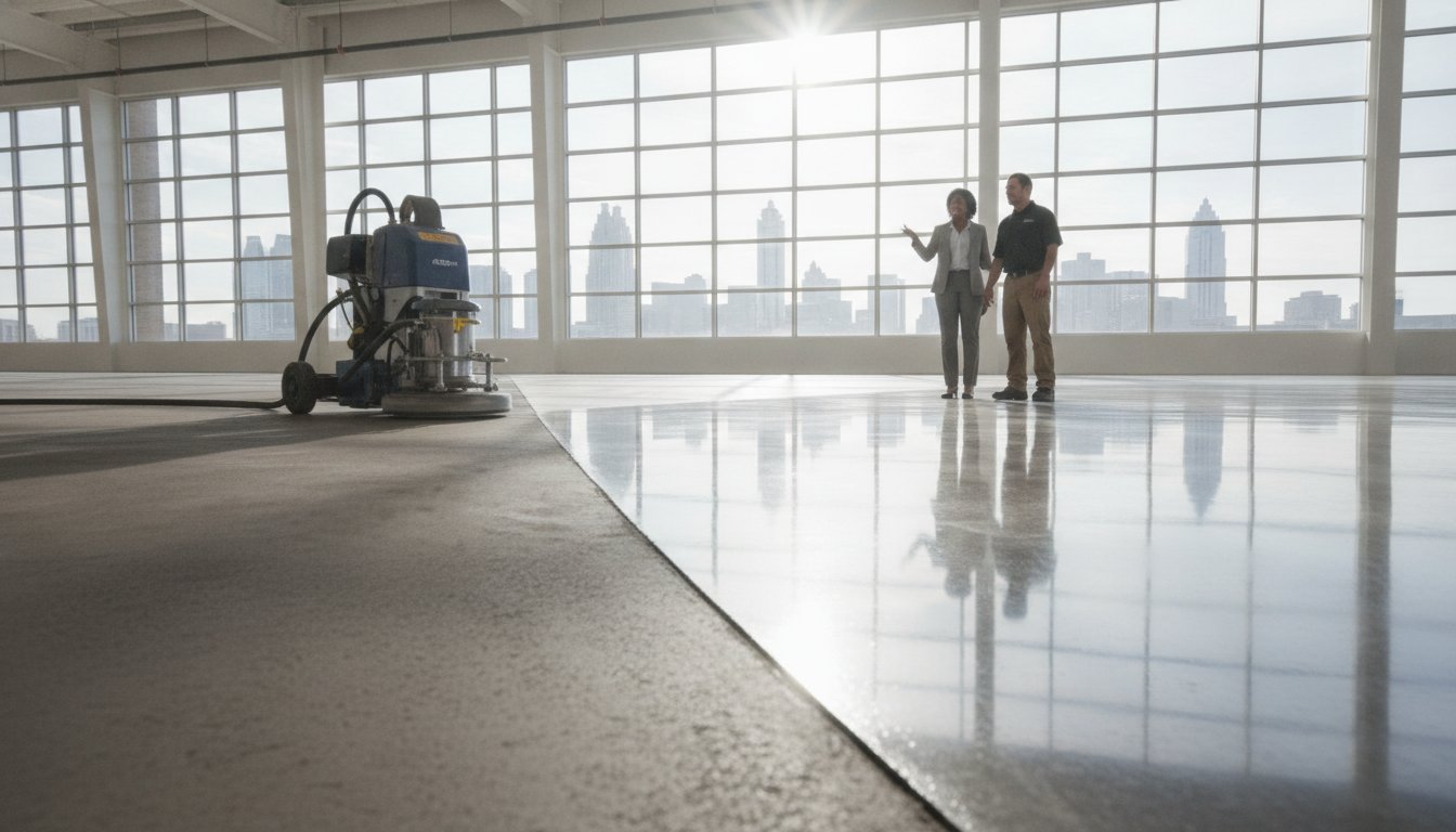 Top Concrete Polishing Systems for Atlanta Businesses