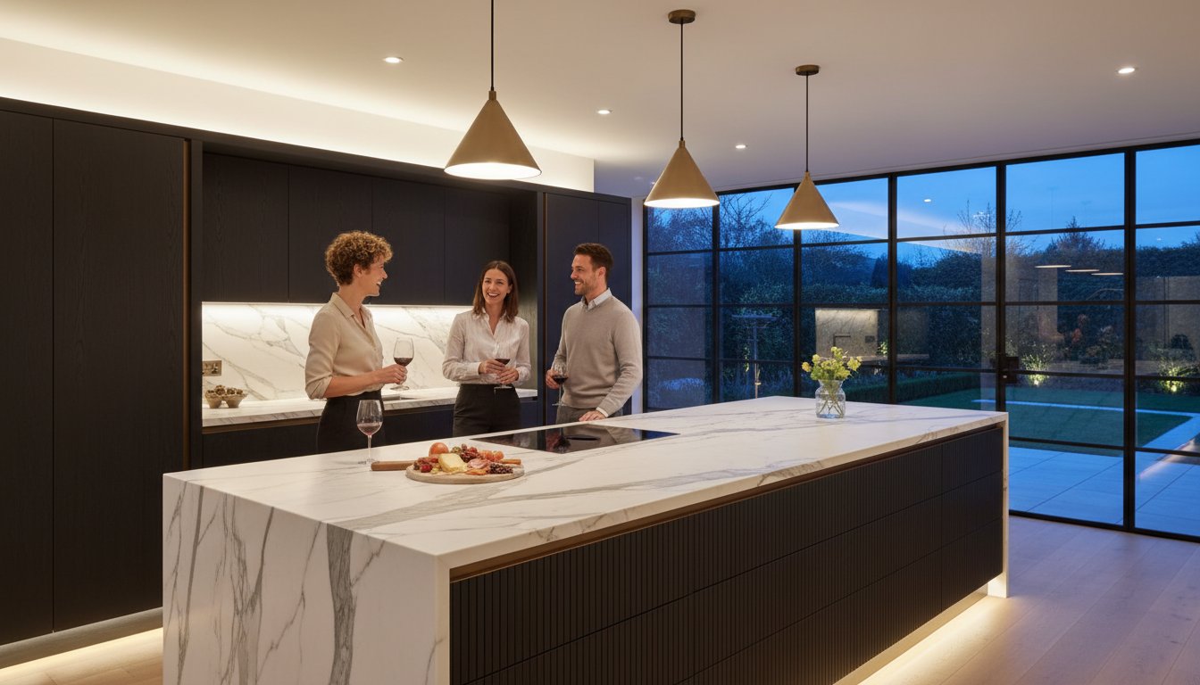 Luxury Kitchen Island Design: Creating the Ultimate Social Centrepiece