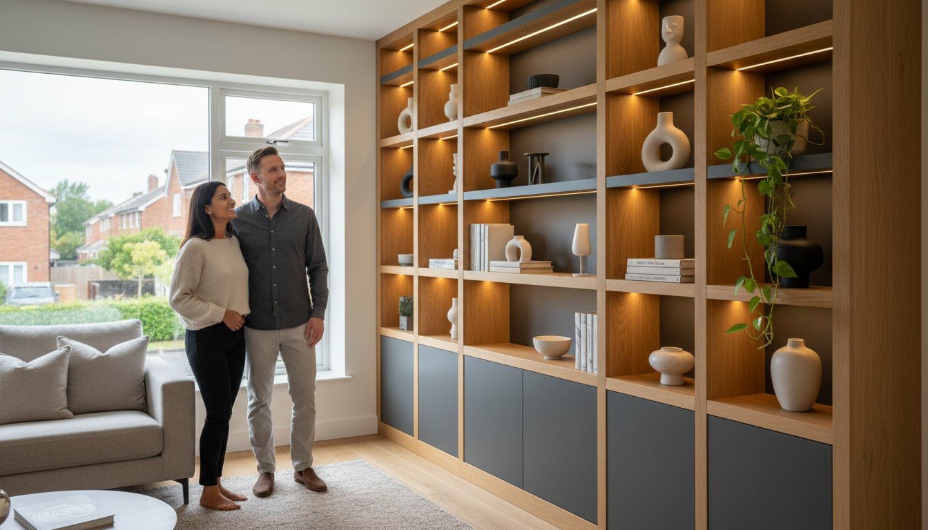 Custom Built In Shelving Ideas: Bespoke Storage for West Midlands Homes in 2026