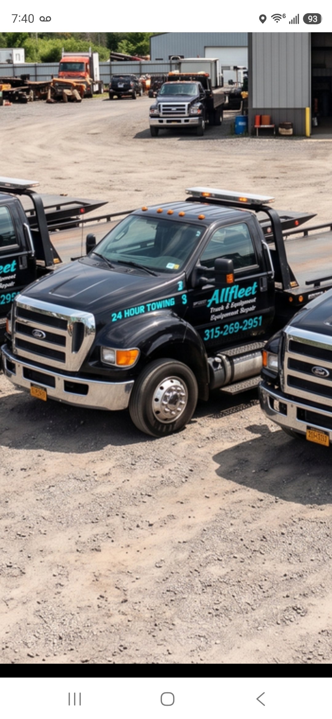 allfleet towing fleet