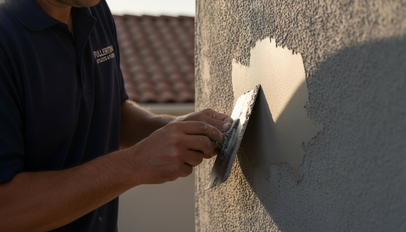 Stucco Patching in Fullerton: The Master Craftsman’s Guide to Lasting Repairs