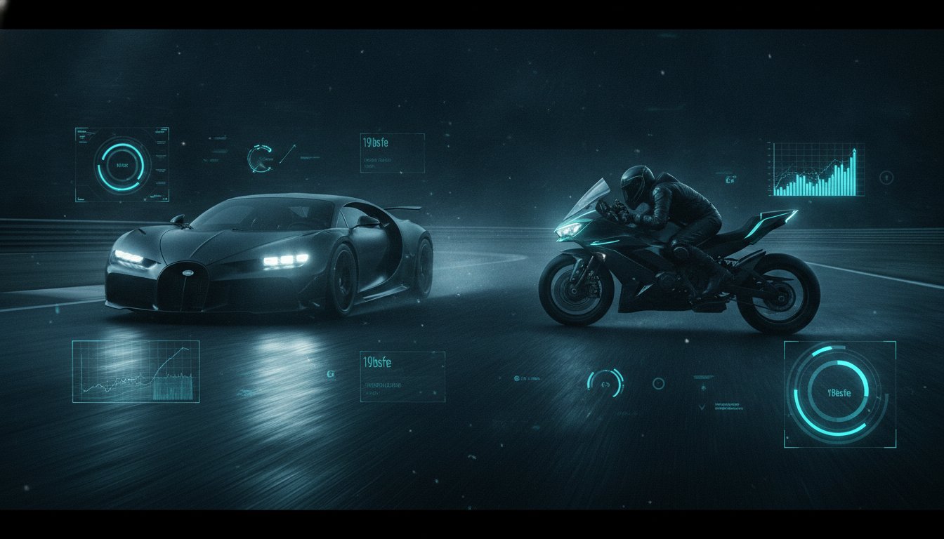 Car vs Motorcycle Performance Comparison: A Data-Driven Analysis