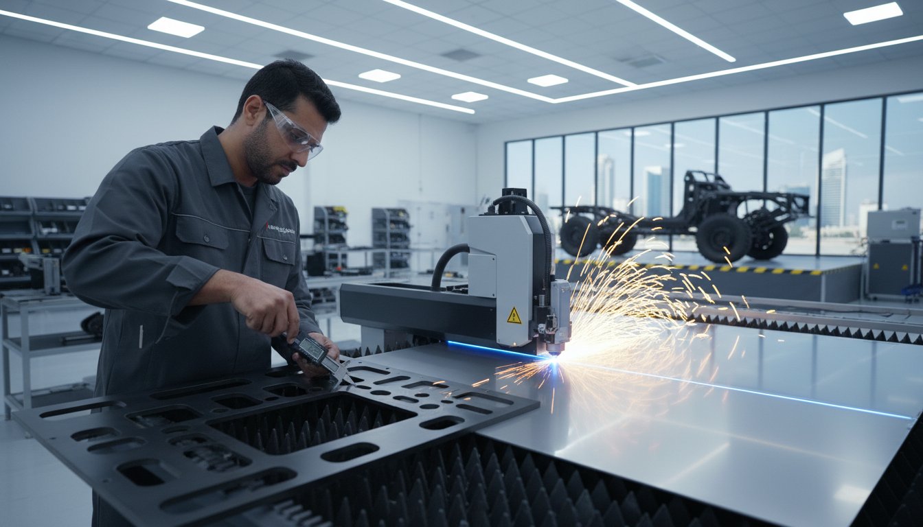 Precision Laser Cutting and CNC Bending Services for Specialized Vehicle Fabrication