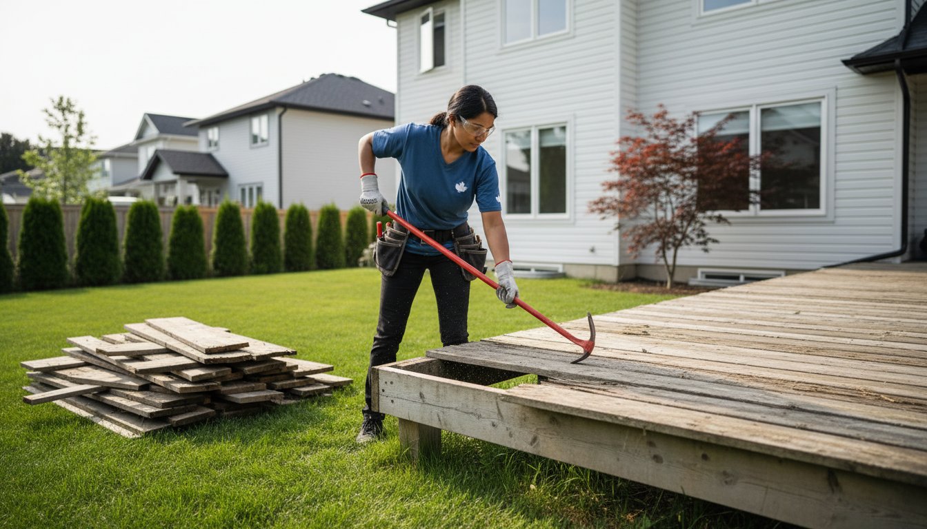 Deck Demolition and Removal: The Complete 2026 Guide