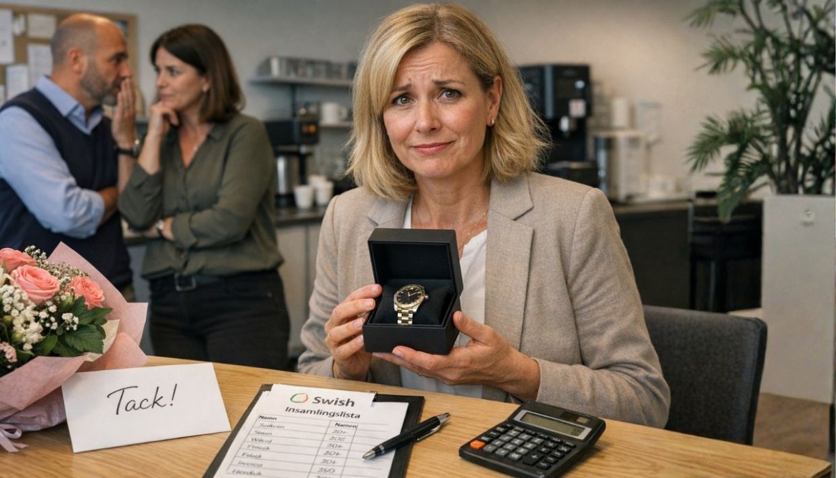 Regler för avtackningspresent