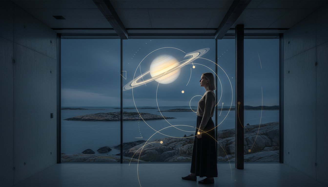 Saturnus: Den kosmiska arkitekten bakom din personlighet och ditt öde